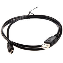 USB Type A Male/Mini-B Male Кабель, 5 Pin, черный, 3 фута 2024 - купить недорого
