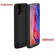 Extpower New 6000mAh For Xiaomi 8 Battery Case External Smart Hot Capa Battery Cover Power Bank For Xiaomi 8 9 6x Charger Case 2024 - buy cheap