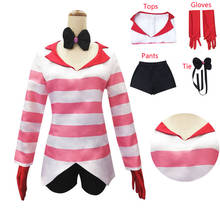 Hazbin Cosplay Hotel Costume Tops Shorts Suits Women Hazbin Dust Shirt Cos Angel Uniform Halloween Carnival Party Outfit Girls 2024 - buy cheap