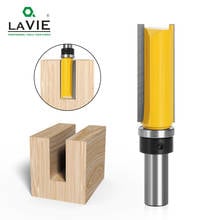 LAVIE 1PC 12MM 1/2 Flush Trim 2" Milling Cutter Tungsten Cobalt Alloy Trimming Knife Template Router Bit Woodworking Tools 03007 2024 - buy cheap