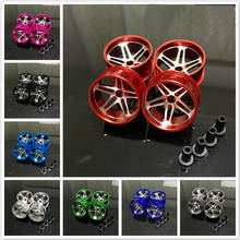 4PCS 95012 Large Diameter Aluminum Alloy Wheel Hub/Tire Skin  For Tamiya Mini 4WD Car Model Spare Parts 2024 - buy cheap