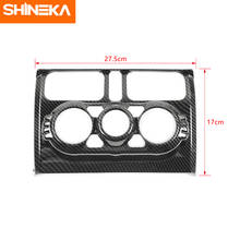 SHINEKA Carbon Fiber Accessories For Jimny Car Central Control Air Conditioning Outlet Vent Decor Cover For Suzuki Jimny 2019+ 2024 - buy cheap