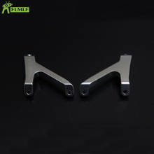 Alloy Front Hub Bracket Kit Fit for 1/5 HPI ROFUN BAHA ROVAN KM BAJA 5B 5T 5SC Rc Car Games Toys Parts 2024 - buy cheap