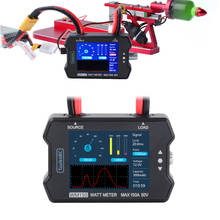 ToolkitRC-Analizador de potencia WM150 150A 50V, medidor de potencia, pantalla LCD, Voltaje de potencia, corriente PPM, probador de salidas de señal para Dron RC FPV 2024 - compra barato