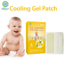 KONGDY Children's Fever Antipyretic Sticker  4 Pieces/Box Cooling Fever Patch Physical Temperature Failing Relief Headache Pain 2024 - buy cheap