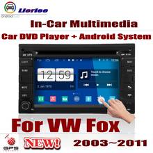 For VW Fox 2003-2011 Car Android GPS Navigation DVD Player Radio Stereo HD Screen Multimedia 2024 - buy cheap