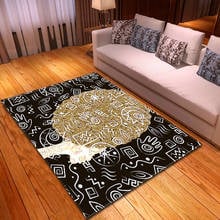 Tapete africano de beleza para mulheres, 3d, quarto, sala de jantar, tapete decorativo para casa, sala de estar, saguão personalizado 2024 - compre barato