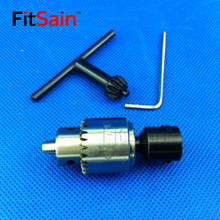 FitSain--JT0 0.3-4mm mini drill chuck for motor shaft 4mm/5mm/6mm/8mm Connect Rod Power Tools Accessories drill press 2024 - buy cheap