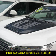 Alta qualidade abs preto capota colher capa apto para nissan navara np300 2015-2019 2024 - compre barato