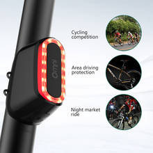 Smart Bicycle Tail Rear Light Auto Start Stop Brake IPX6 Waterproof USB Charge Cycling Tail Taillight Bike LED Lightsaccessories 2024 - buy cheap