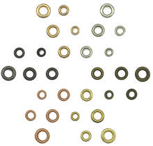 4 colours copper Metal Eyelets Garments Installer Clothing Bags DIY eyelets for 3/3.5/4/4.5/5mm 50 sets brass rivets 2024 - buy cheap