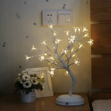Night Light Creative LED Cherry Tree USB lights White Colors Battery Power Night Lamp Gift Party Decoration Lights 2024 - buy cheap