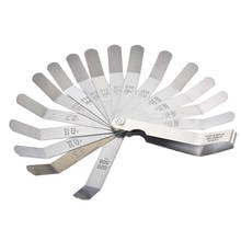 16 Blades Feeler Gauge Metric Gap Filler 0.127-0.508mm Valve Gage Measurment 2024 - buy cheap