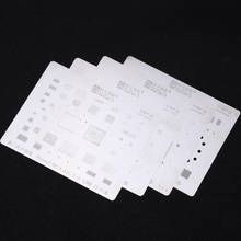 Stainless Steel BGA Reballing Stencil for iPhone XS MAX XS X 8 8P 7P 7 6S 6SP 6P 6 PCB CPU A7-A12 Reballing Plate Template 2024 - buy cheap