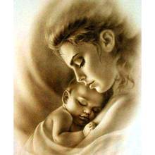 5D DIY Diamond Painting Full Square/Round Drill "Mother and Child" 3D Rhinestone Embroidery Cross Stitch Gift Home Decor 2024 - buy cheap