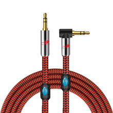 Cable auxiliar de 1/8 pulgadas y 3,5mm para iPhone, amplificador estéreo MP3 para teléfono móvil, auriculares, altavoz, Audio blindado 2024 - compra barato