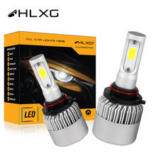 hlxg stock brazil Turbo H4 LED H7 H11 H8 HB4 H1 super small led bulbs 9005 HB3 9006 HB4 Auto S2 Car Headlight Bulbs fog lights 2024 - buy cheap