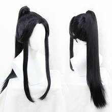 75cm long anime cosplay hair warrior headdress swordsman headwear halloween cosplay movie Tv Play 2024 - buy cheap