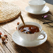 Royal Taza de té y platillo-Juego de tazas de café británicas, vajilla China de hueso de té de porcelana, para después del té, restaurante 2024 - compra barato