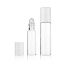 5ml/10ml Glass Roller Bottles Empty Clear With Empty Cosmetic Essential Oil Vial For Traveler With Glass Ball Perfumery Bottle 2024 - buy cheap
