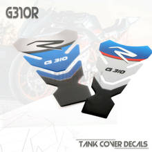 Adesivo protetor de tanque de combustível para motocicleta, adesivo 3d com emblema para bmw g310r g310gs 2024 - compre barato