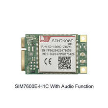 SIMCOM SIM7600E-H1C-PCIEA SIM7600E-H1C + аудио функция LTE Cat4 модуль B1/B3/B5/B7/B8/B20 B38/B40/B41 для Ближнего Востока и Африки/Корея/Таиланд 2024 - купить недорого