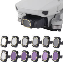 Filtro de produção para dji mavic mini/2, filtro neutro de densidade polar para dji mini se, acessórios de vidro uv capial nd ndpl4/8/conjunto 16/32 2024 - compre barato