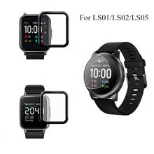 3D Curved Screen Protective Film For Haylou LS01 LS02 Smart Watch Full Cover Protective Glass For Xiaomi Haylou Solar LS05 Film 2024 - buy cheap