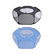 Small Animal Playpen Foldable Pet Cage with Top Cover Anti Escape Breathable Indoor Outdoor Yard Fence for Kitten Puppy Guinea P 2024 - buy cheap