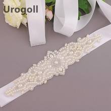 Fashion Women Belt Bridal Belt Pearl Belt Thin Beaded Bridal Belts Girl Belt Banquet Clothing Belt Gift For Party Wedding Dress 2024 - buy cheap