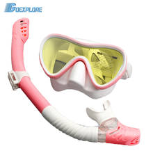 Goexplore-máscara de buceo profesional para adultos, gafas antiniebla para buceo, natación, tubo de respiración fácil 2024 - compra barato