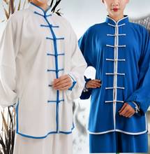 Uniformes Unisex de tai chi taijiquan, trajes de wushu, kung fu, wushu, ropa de artes marciales, trajes negros/rosas/azules/rojos/rosas/amarillos 2024 - compra barato