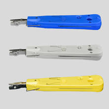Rj45 crimper profissional lsa-plus telecom cabo de fio do telefone rj11 perfurador óptico para baixo ferramenta de friso kit de rede ethernet 2024 - compre barato