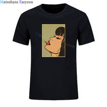 Camiseta con estampado de Anime para hombres y niñas, ropa de calle de algodón, divertida, de manga corta, Hip-Hop, de verano, nueva 2024 - compra barato