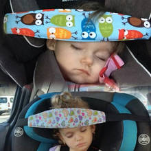 Soporte Protector para la cabeza de los bebés, cinturón de dormir para niños, soporte de siesta para dormir en el coche, sujeción segura para silla de paseo, banda de fijación 2024 - compra barato