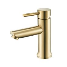 BECOLA New Luxury Bursh Gold Color Bathroom Faucet Deck Mounted Brass tap Basin Faucet BR-1114 2024 - buy cheap