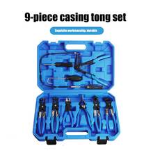 New 9pcs/set Hose Clamp Ring Plier Clip Set Flexible Cable Plier Swivel Jaw Tool Remover Auto Hand Tool Set SK1002 2024 - buy cheap