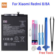 Xiao minibateria de telefone original bn51 5000mah, baterias de substituição para xiaomi redmi 8/8a de alta qualidade, pacote de varejo com ferramentas grátis 2024 - compre barato