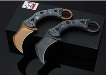 Bailian Warcraft Claw Karambit Knife D2 Blade G10 Handle Fixed Blade Cutter EDC Survival Tool Tactical Pocket Training Knifes 2024 - buy cheap