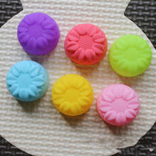 New 20 pcs/lot 5cm flower silicone chocolate mold cupcake cake mold baking tools DIY mini soap mold 2024 - buy cheap