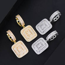 GODKI Iced out Hip Hop Big Earrings For Women Wedding Geometric Drop Earring Brincos Female DIY Fashion Jewelry Gift 2024 - buy cheap