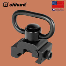 ohhunt Tactical QD Sling Swivel with 21mm Rail Mount Picatinny Airsoft Combat Military Rifle Hunting Accessory 2024 - buy cheap