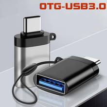 Adaptador rápido USB 3,0 a tipo C para MacbookPro, convertidor OTG para Xiaomi, Cable Mini USB, Huawei tipo C 2024 - compra barato