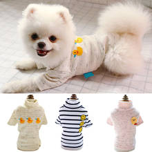 Filhote de cachorro bonito camisola do cão de inverno roupas para animais de estimação para cães pequenos shih tzu dachshund pomeranian camisas maschas pullovers ropa para 2024 - compre barato