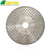 SHDIATOOL 5" Electroplated diamond cutting & grinding disc 125MM Both side coated diamond blade for Marble granite tile 2024 - buy cheap