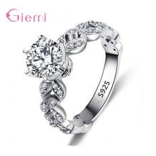 Amazing Big Discount Newest Fashion Style Genuine 925 Sterling Silver Rings Elegant Women Fashion Jewelry Gift For Wife/Daughter 2024 - buy cheap