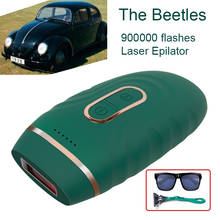 O beetles 990000 flashes, depilador a laser ipl, removedor de pelos elétrico fotodepilador sem dor 2024 - compre barato