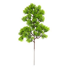 Artificial Pine Branch; Faux Plastic Leafy Greenery Imitation Pine Cypress Plants for Decorating Indoor & Outdoor 2024 - buy cheap