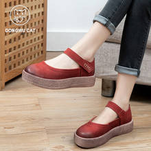 Women loafers 2022 solid color high quality Genuine leather flats women sneakers casual flat female casual shoes woman footwear 2024 - buy cheap