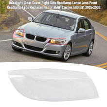 Protector de faro delantero para coche, lente transparente de faro delantero, reemplazable para BMW Serie 3, E90, E91, 2005-2008, 1 par 2024 - compra barato